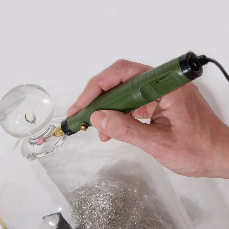 Дрель (гравер) REXANT 5000 - 18000 об/мин, 20 Вт, 26 насадок, блистер - Фото 2