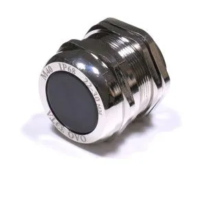 Кабельный ввод  М  40 латунный УТ1,5 IP66/IP67/IP68 (d кабеля 22-30мм) ГОФРОМАТИК (ЗЭТАРУС) zeta30120