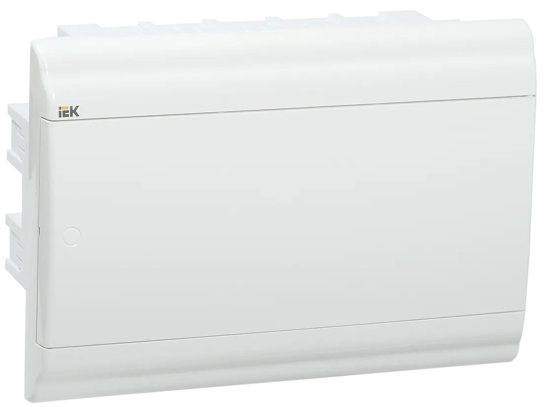 PRIME Корпус пластиковый ЩРВ-П-12 модулей встраиваемый белый/белая дверь IP41 IEK