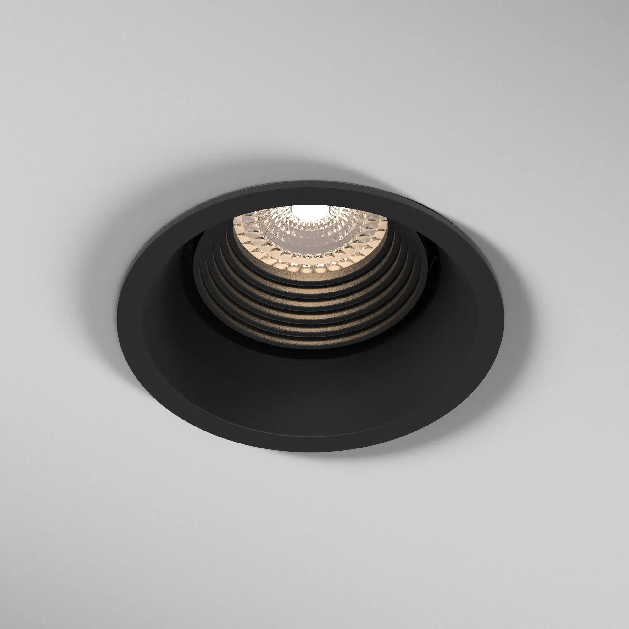 Светильник встраиваемый Punto черный 25016/01 Elektrostandard - Фото 2