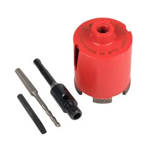 Коронка алмазная DCH-72 Laser M16 SDS-plus EKF Expert dch-72-m16