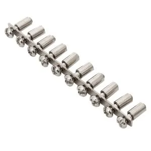 Перемычка тип 10PIN для двухуровневых клемм 4,0 мм2 (10 шт.) EKF plc-per-10PIN-2-4