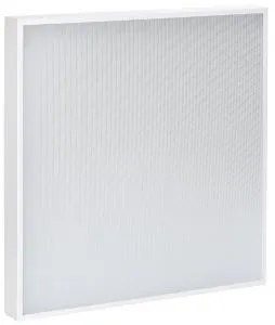 LIGHTING PRO Светильник светодиодный ДВО 2001A 30Вт 3000К IP40 588х588мм Грильято микропризма БАП 3ч IEK LTP-DVO2-2001A-30-30-K01