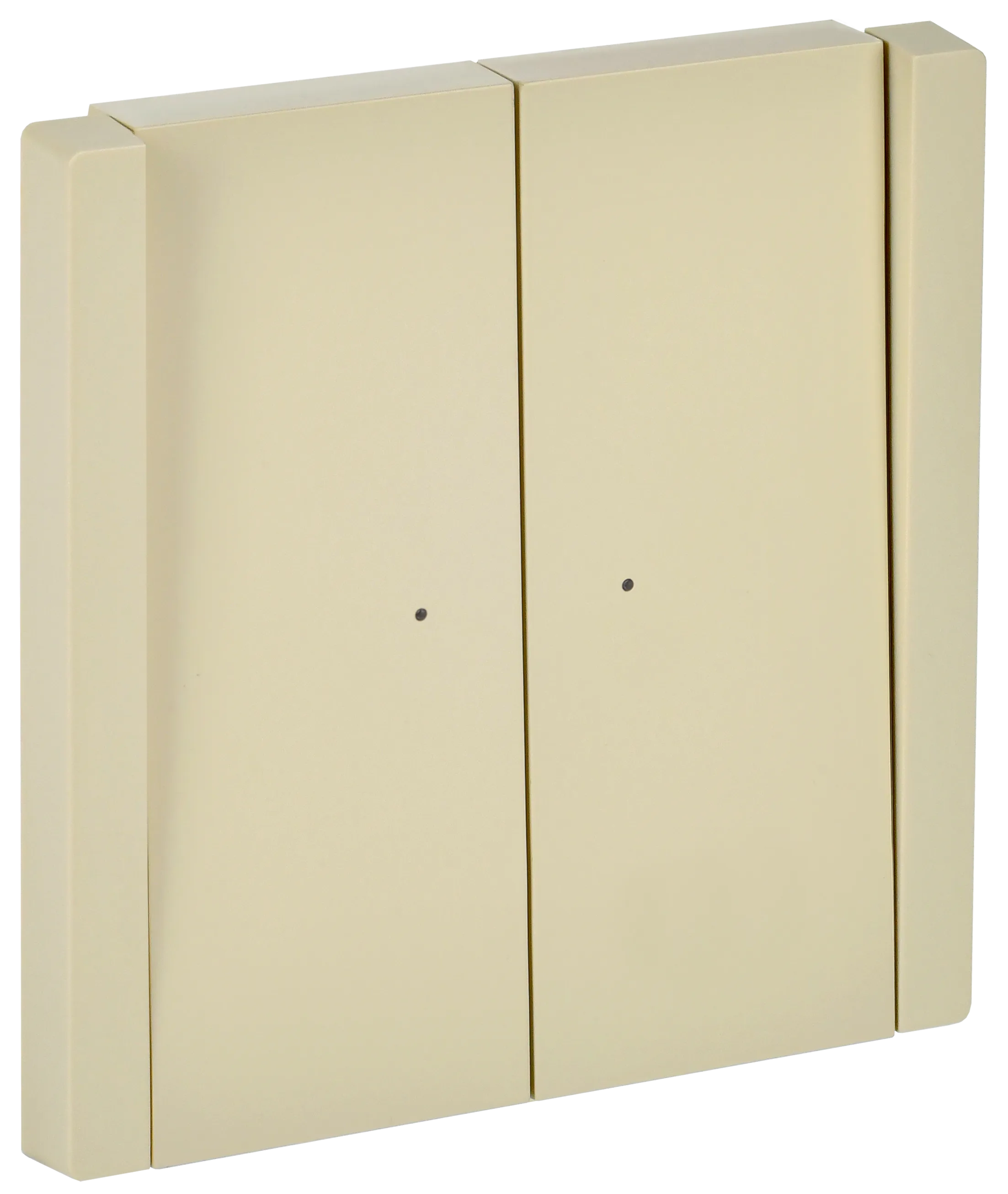 FORTE&PIANO Выключатель 2-клавишный с индикацией 10А FP406 ваниль IEK