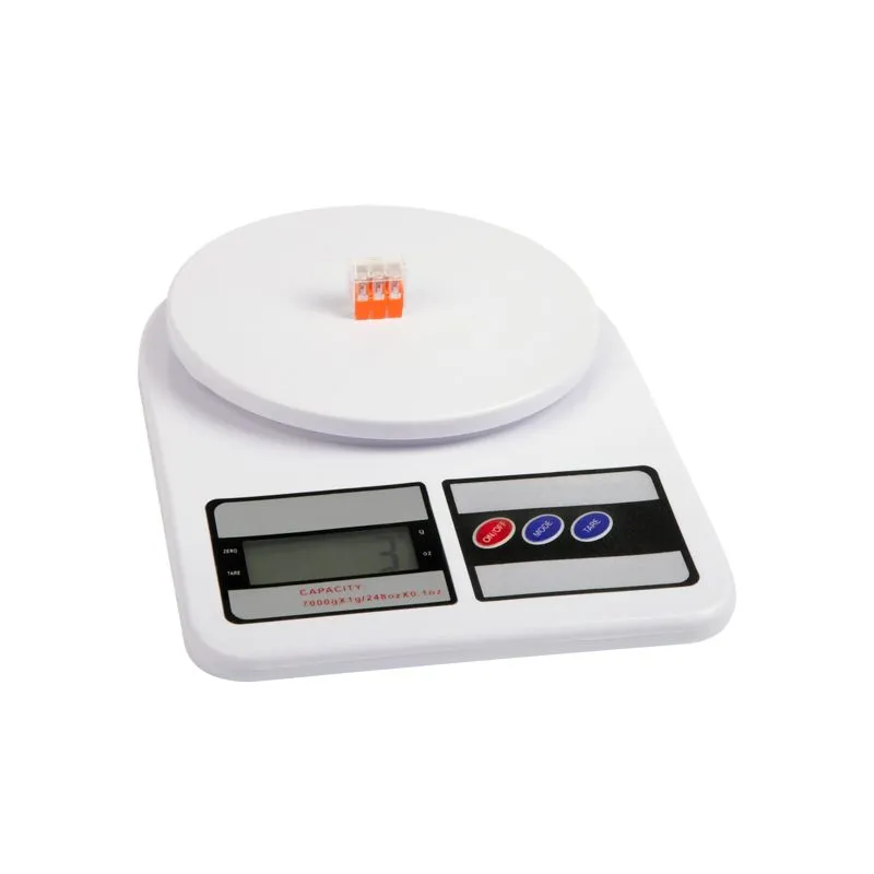 Весы настольные электронные, универсальные, от 1 гр. до 5 кг, пластик  REXANT - Фото 3