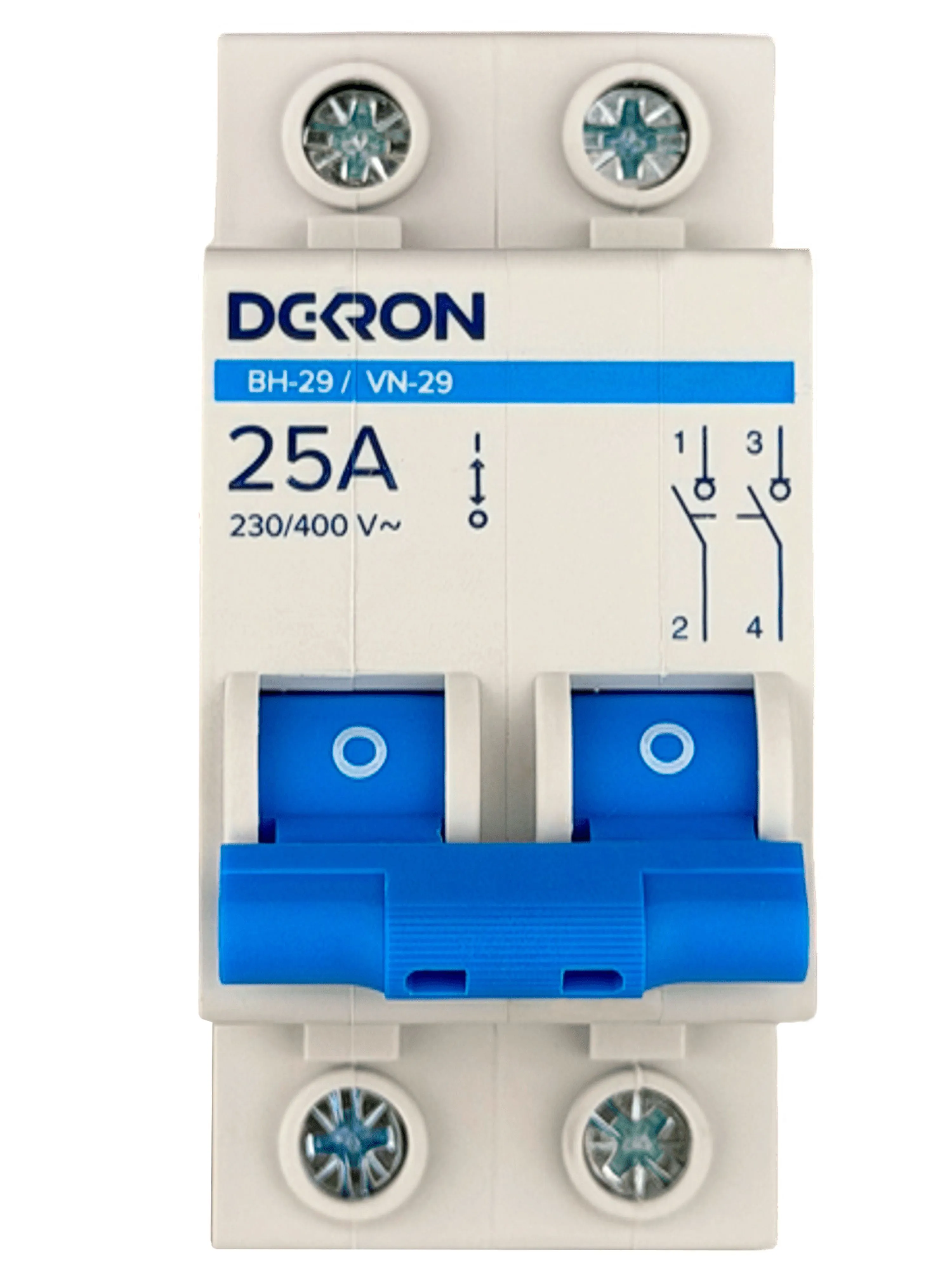 Выключатель нагрузки ВН-29 2P 25А is29-2-25-dek