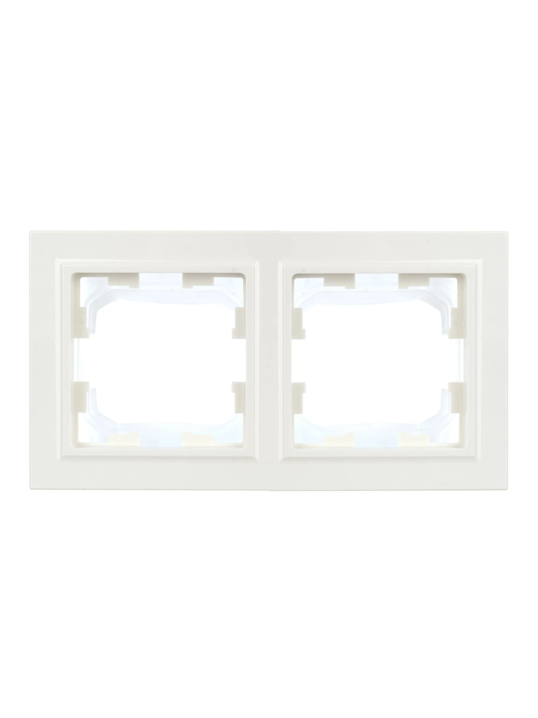 BRITE Рамка 2-местная IP44 РУ-2-БрБ-44 белый IEK - Фото 2
