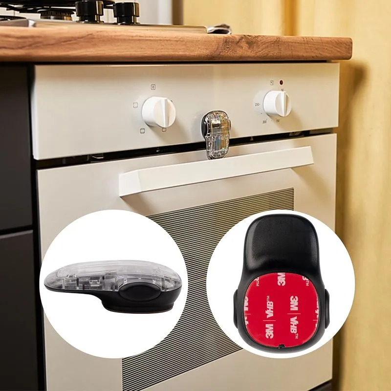 Замок-блокиратор для духового шкафа клеевой HALSA - Фото 3