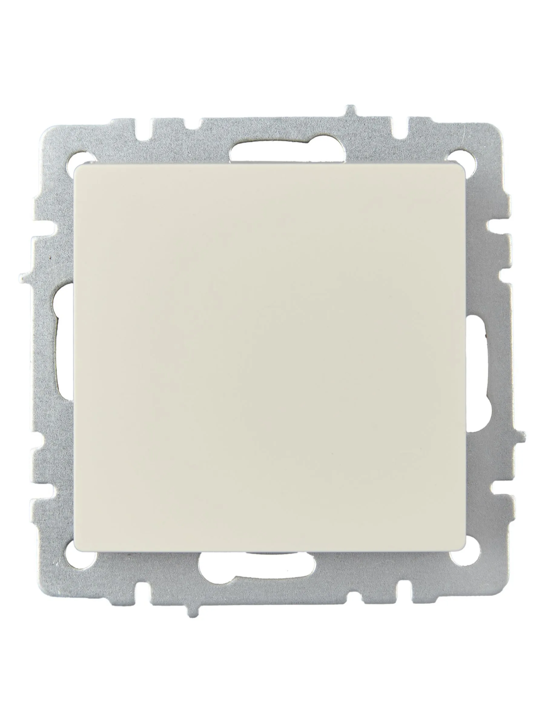 BRITE Выключатель 1-клавишный 10А ВС10-1-0-БрКр бежевый IEK - Фото 4