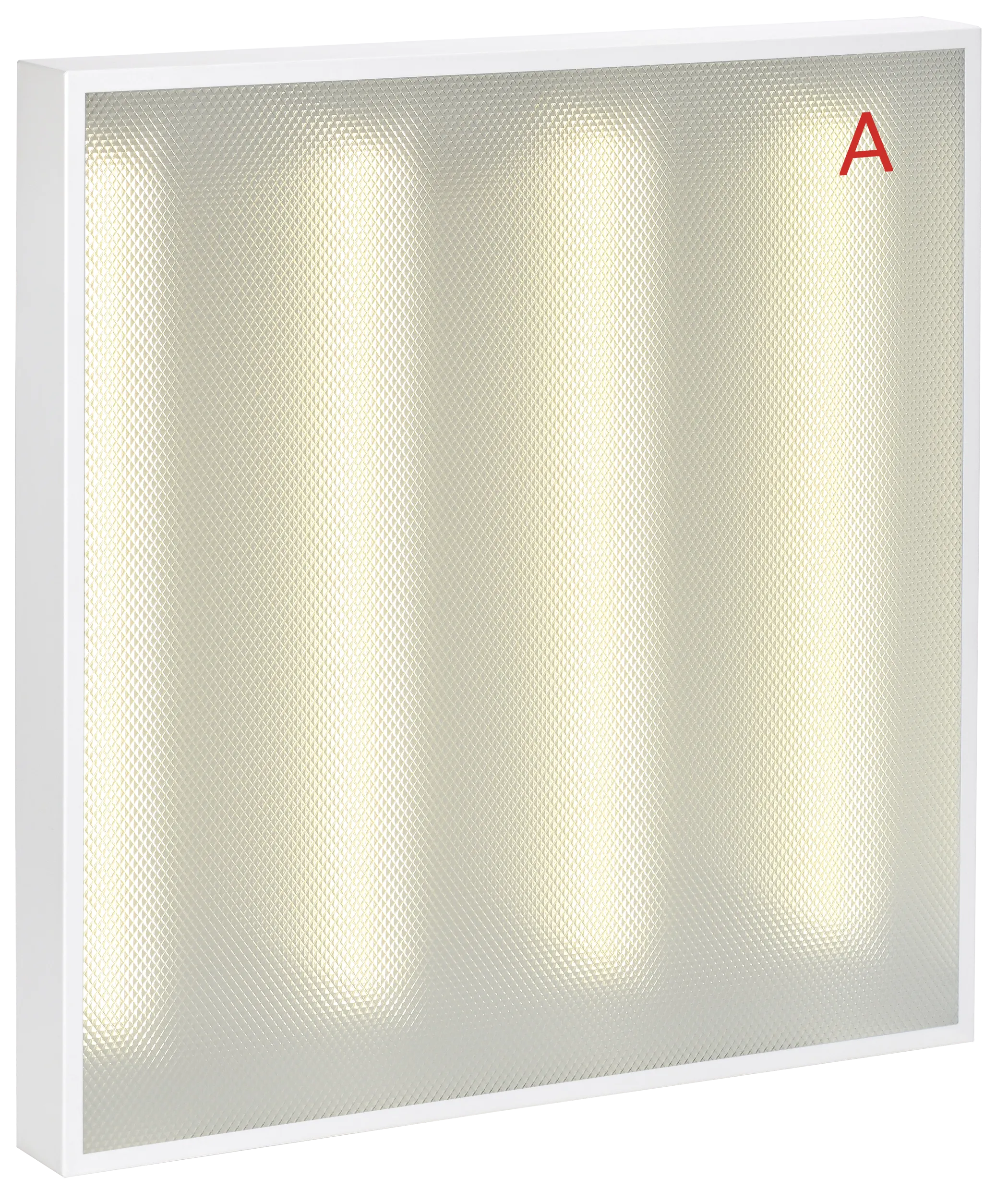 LIGHTING PRO Светильник светодиодный ДВО 2001A 45Вт 3000К IP40 588х588мм Грильято призма БАП 3ч IEK - Фото 6