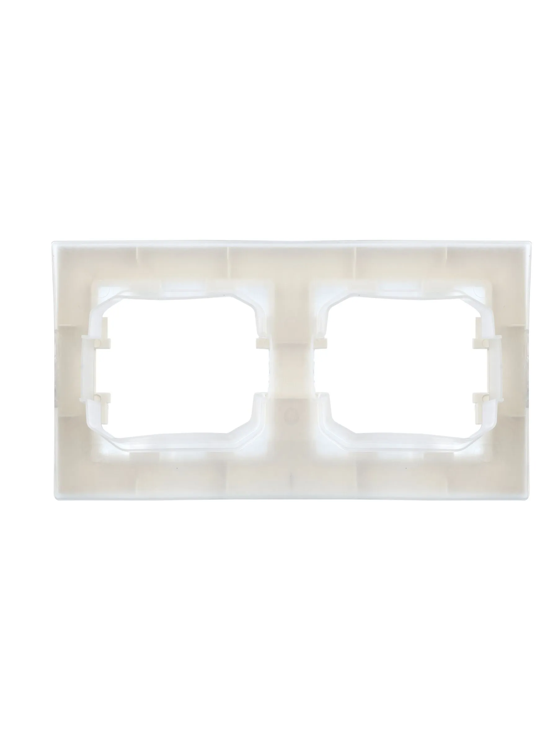 BRITE Рамка 2-местная IP44 РУ-2-БрБ-44 белый IEK - Фото 5