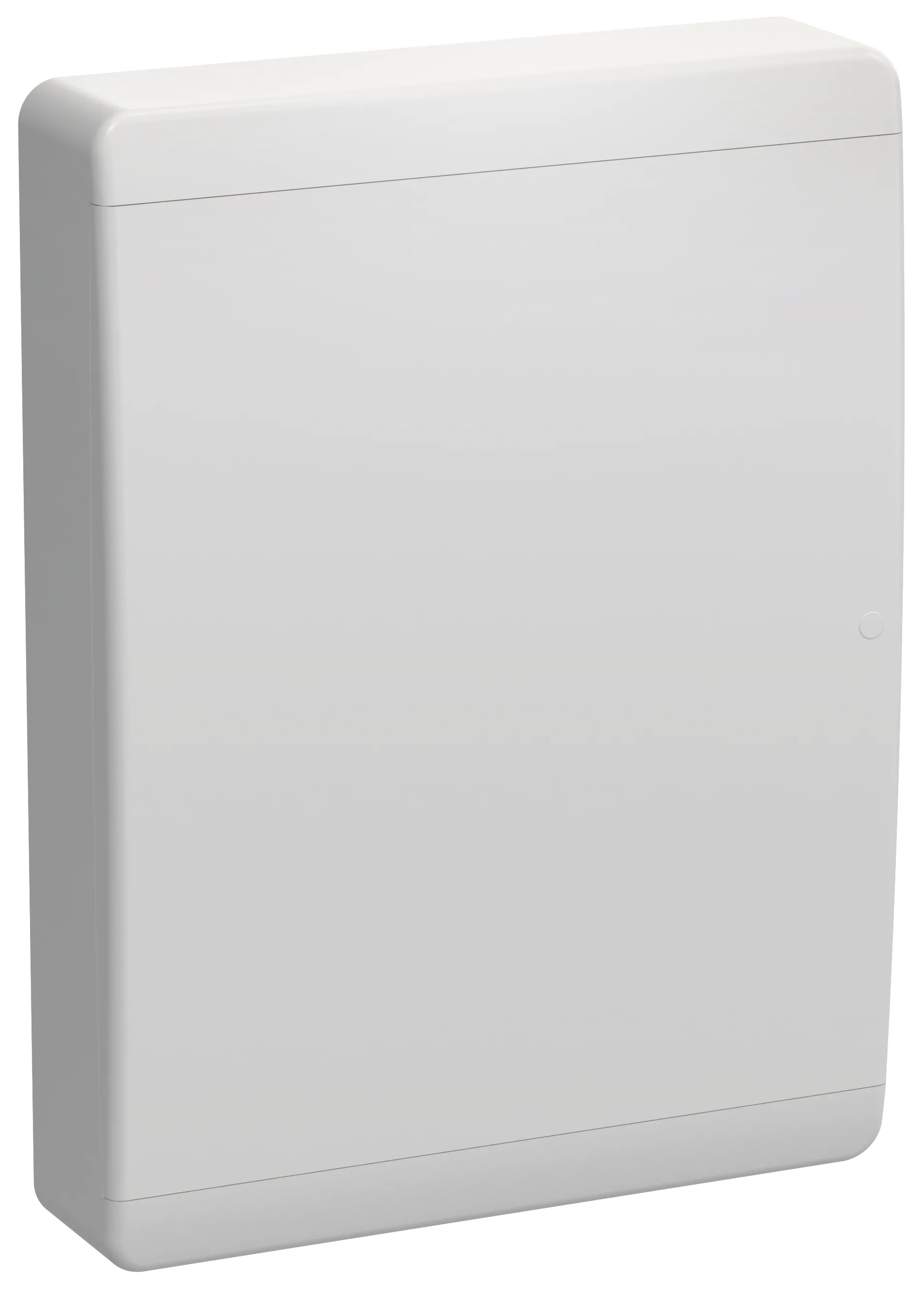 TEKFOR Корпус пластиковый БЕЛЫЙ ЩРН-П-54, IP41 белая дверь IEK