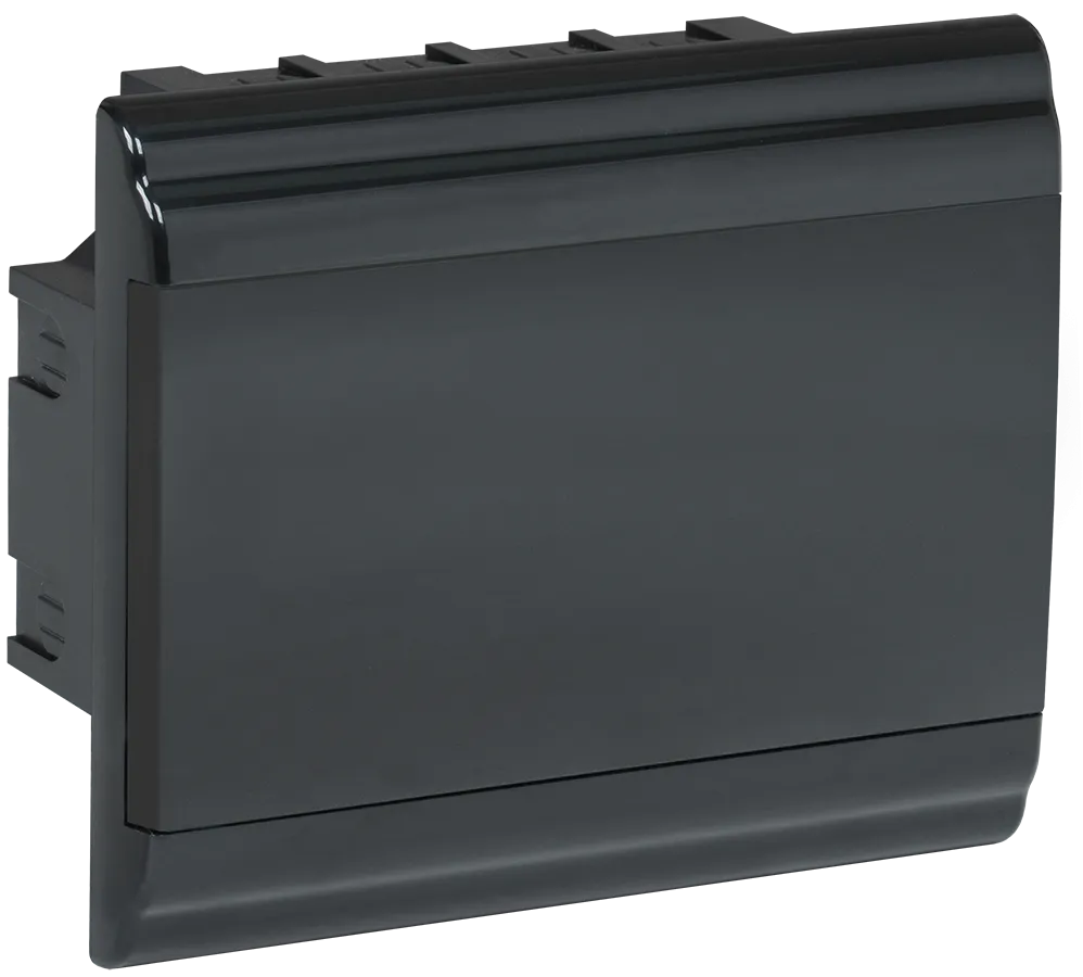 PRIME Корпус пластиковый ЩРВ-П-9 модулей встраиваемый черный IP41 IEK