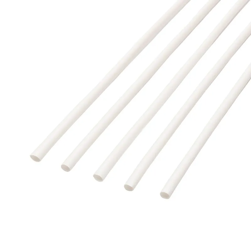 Трубка термоусаживаемая ТУТ нг 6,0/3,0мм, белая, упаковка 50 шт. по 1м REXANT - Фото 3