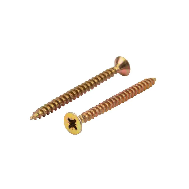 Саморез универсальный KRANZ 5х60, желтый цинк, короб (100 шт./уп.) - Фото 4