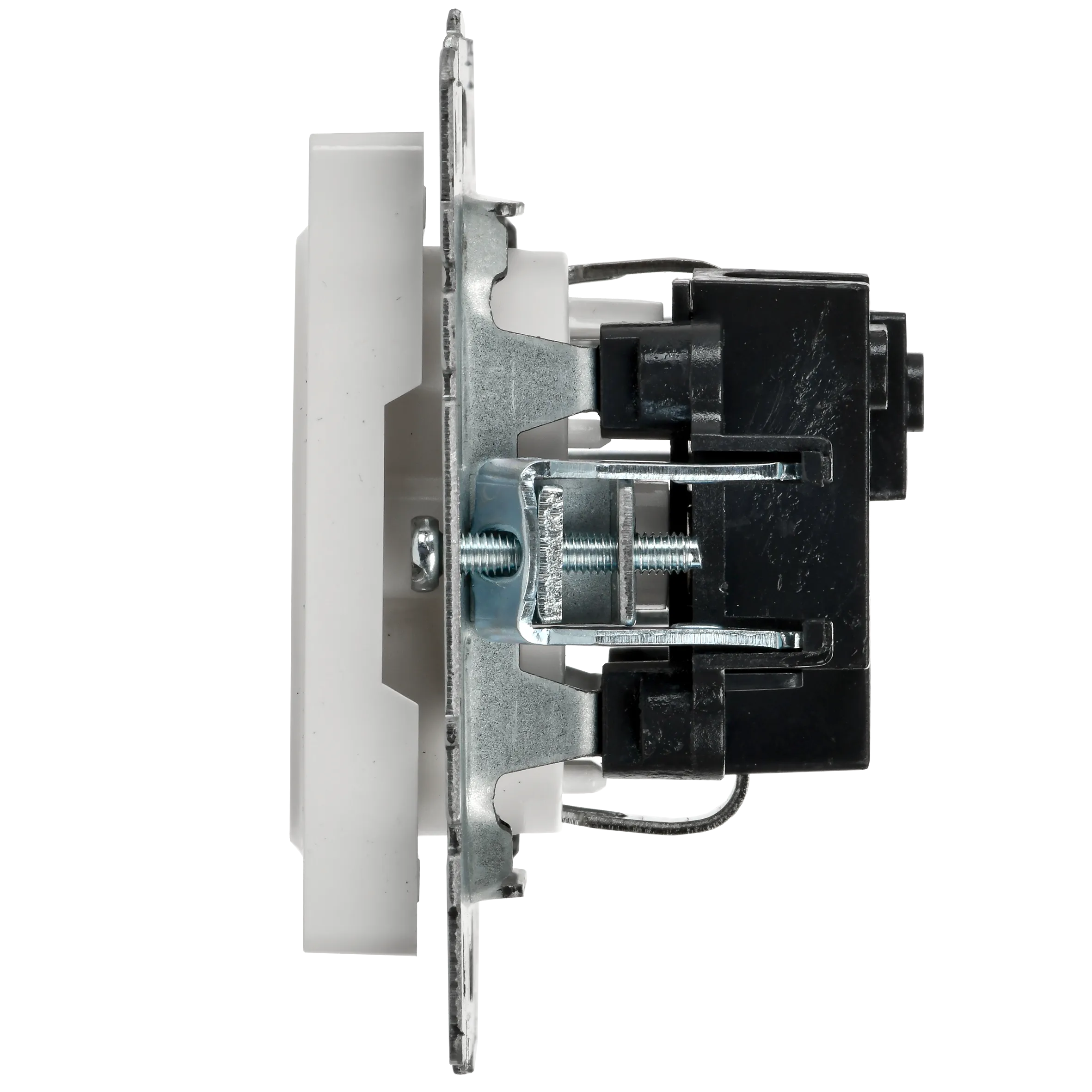 BRITE Розетка 1-местная с заземлением с защитными шторками 16А РС14-1-0-БрБ белый IEK - Фото 5