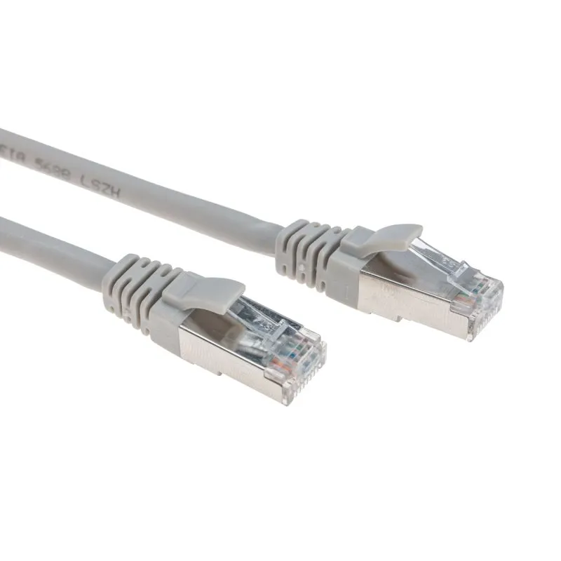 Патч-корд F/UTP, CAT 6, RJ45-RJ45, 26AWG, LSZH, серый, 1,5м REXANT - Фото 3
