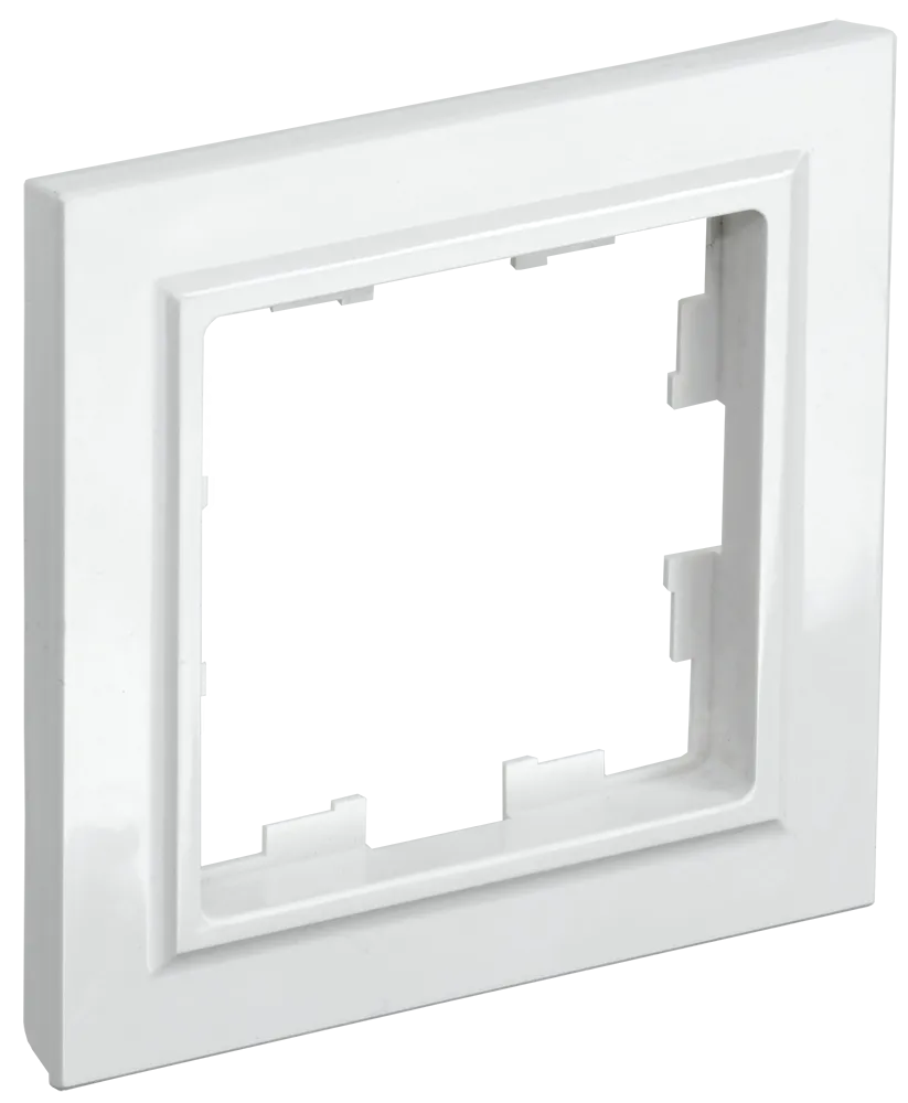 BRITE Рамка 1-местная РУ-1-БрБ белый IEK