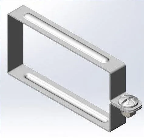 Хомут крышки лотка универсальный ХКУ 100х100 эц. УТ2,5