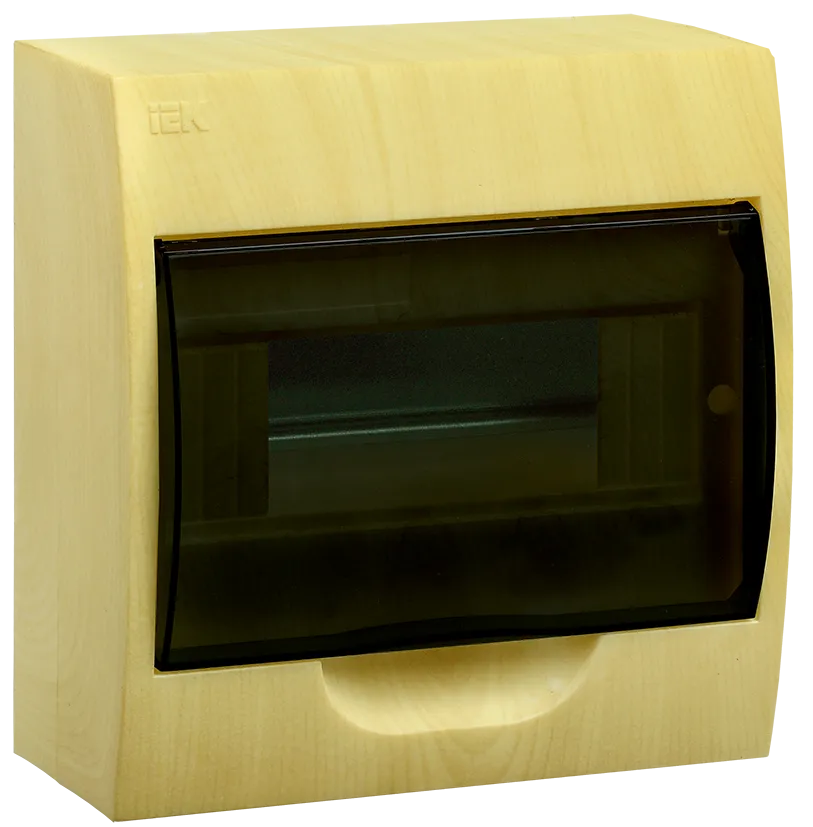 KREPTA 3 Корпус пластиковый ЩРН-П-8 IP41 сосна IEK