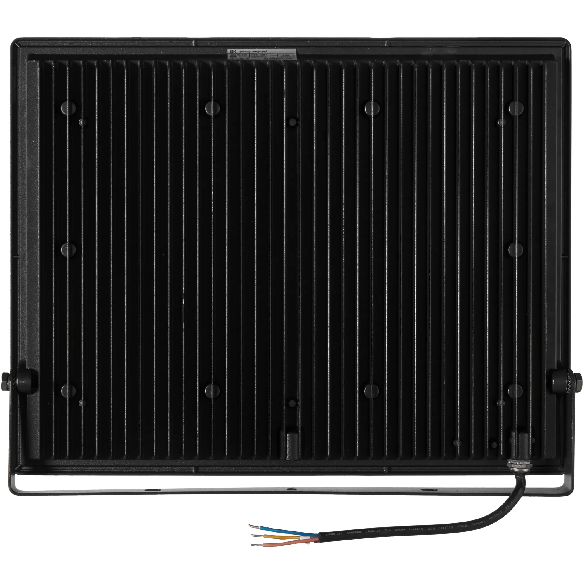 Прожектор светодиодный СДО 06-200 IP65 4000К черный IEK - Фото 7