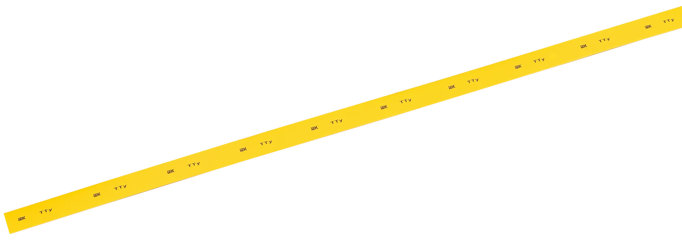Трубка термоусадочная ТТУ нг-LS 50/25 желтая (1м) IEK UDRS-D50-1-K05