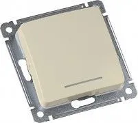 MASTER сл.к. Выключатель 1-кл. с подсветкой ВС10-412-01 ВС10-412-01