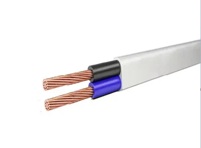 Шнур ШВВП-с 2х0,75 бел (кор., черн.) (200м) Автопровод