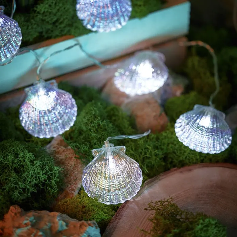 Гирлянда садовая (каскад) Хранитель жемчужины 4м, 6500К, с аккумулятором и выносной солнечной панелью LAMPER - Фото 2