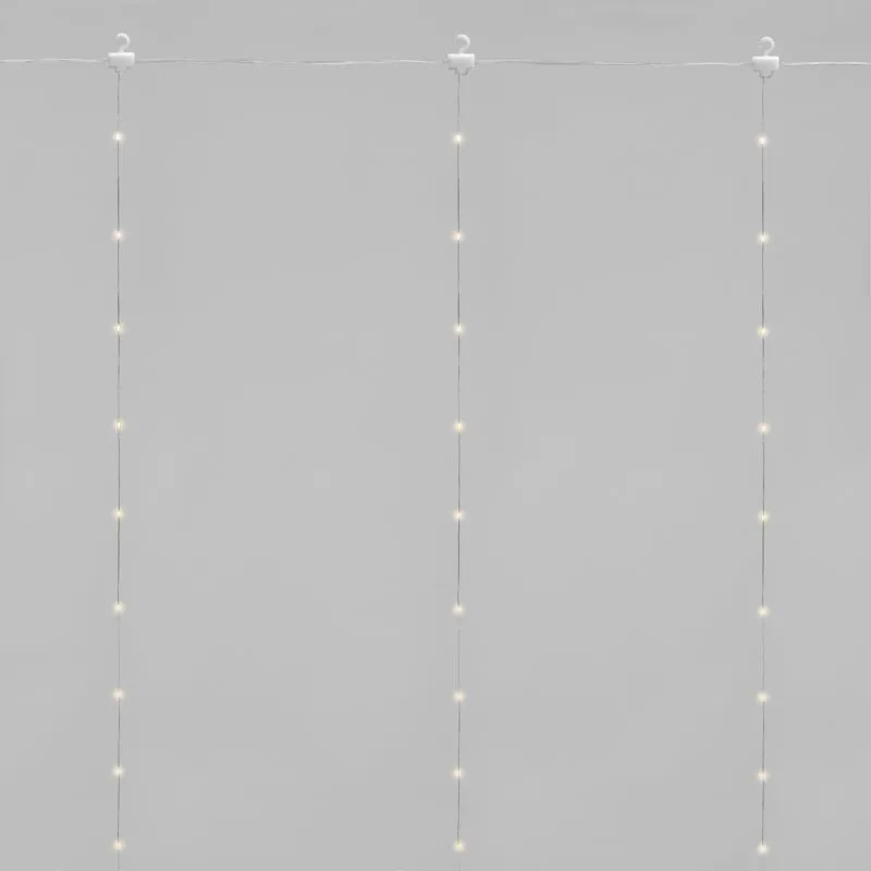 Гирлянда Светодиодный дождь из росы 3х3 м, теплый белый, USB + пульт управления NEON-NIGHT 315-986