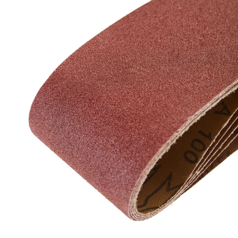 Лента шлифовальная бесконечная, 75х533мм, P100 (5 шт/уп) KRANZ - Фото 3