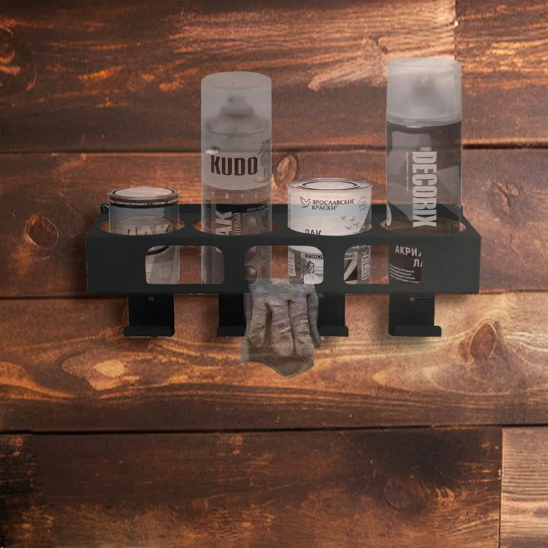 Держатель-органайзер для покрасочных работ, настенный, черный REXANT - Фото 2