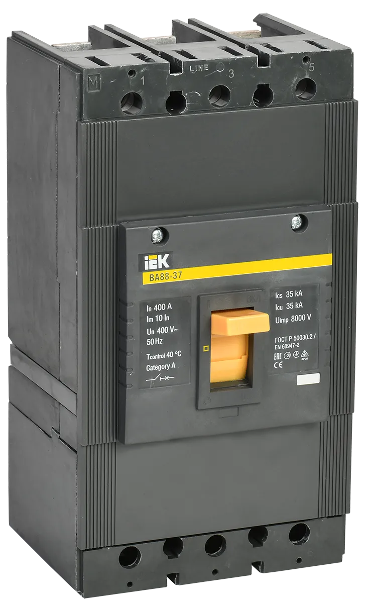 Выключатель автоматический ВА88-37 3Р 400А 35кА IEK