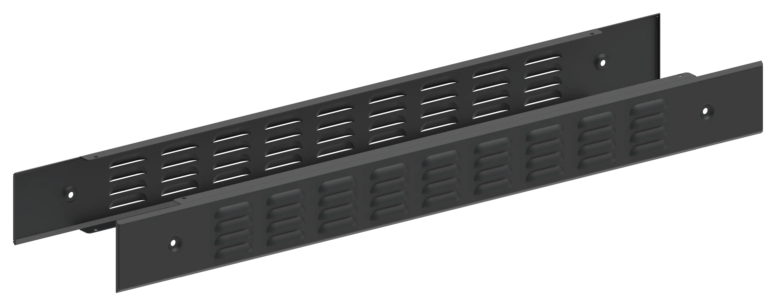 FORMAT Панель цоколя вентилируемая 100х1000мм RAL7021 (2шт/компл) IEK