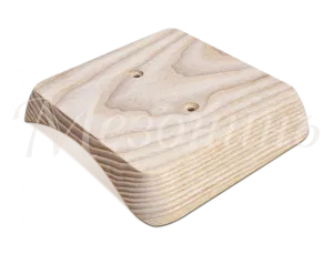 Накладка "Классика" на оцилиндрованное бревно D240мм., квадратная, установочная площадка: 109 х 109 