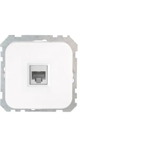 Розетка компьютерная скрытой установки РК18-008 з