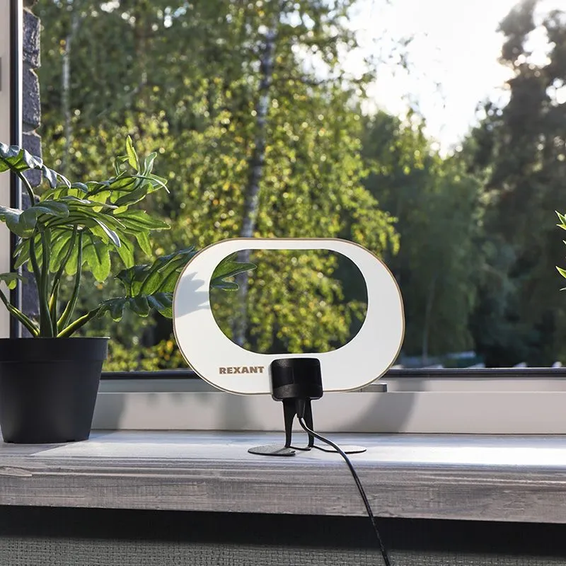 Антенна комнатная «Активная» для цифрового телевидения DVB-T2, Ag-713 REXANT - Фото 3