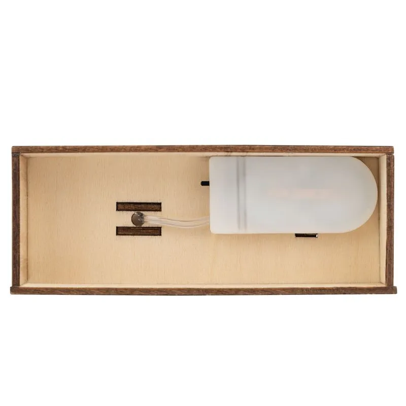 Деревянная фигурка с подсветкой Снеговик 18 см NEON-NIGHT - Фото 4