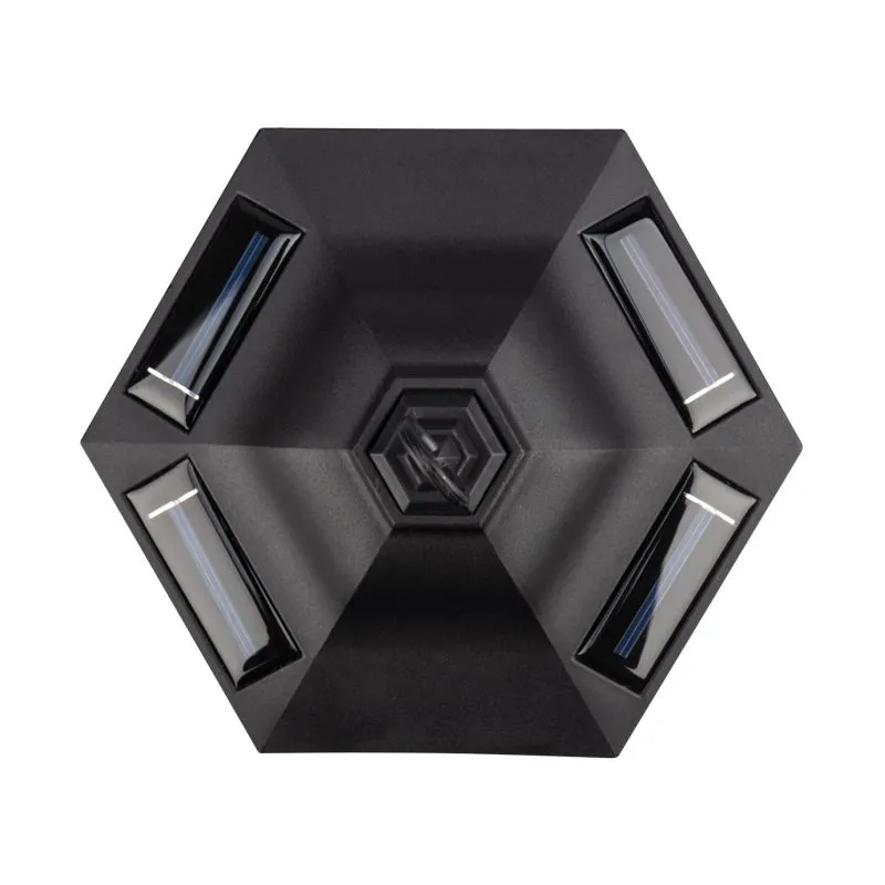 Антимоскитный инсектицидный садовый светильник R 20м, на солнечной батарее, пластик REXANT - Фото 4