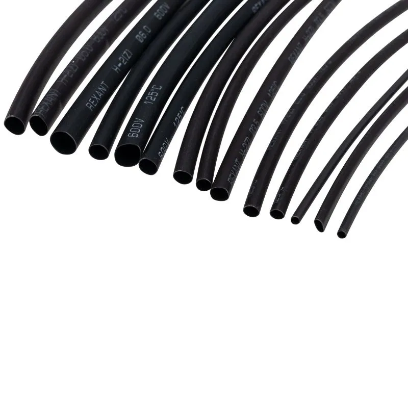 Набор термоусаживаемых трубок ТУТ нг №5 STANDARD 2:1, упаковка 18 шт. по 10 см REXANT - Фото 5