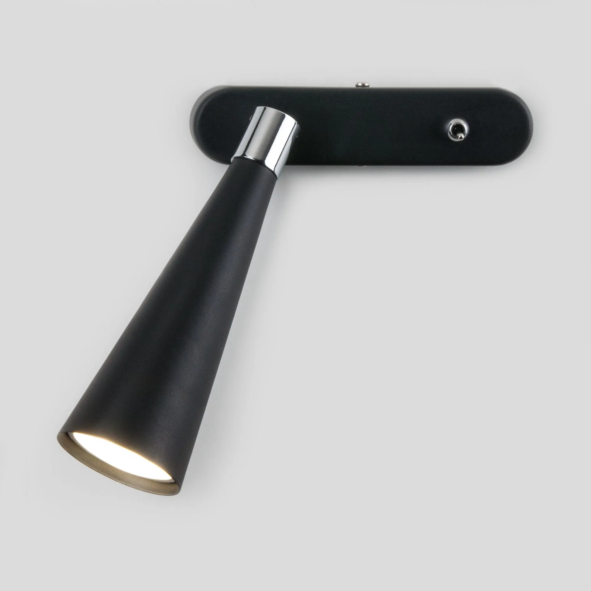 Светильник настенный Horn GU10 SW MRL 1010 черный Elektrostandard - Фото 2