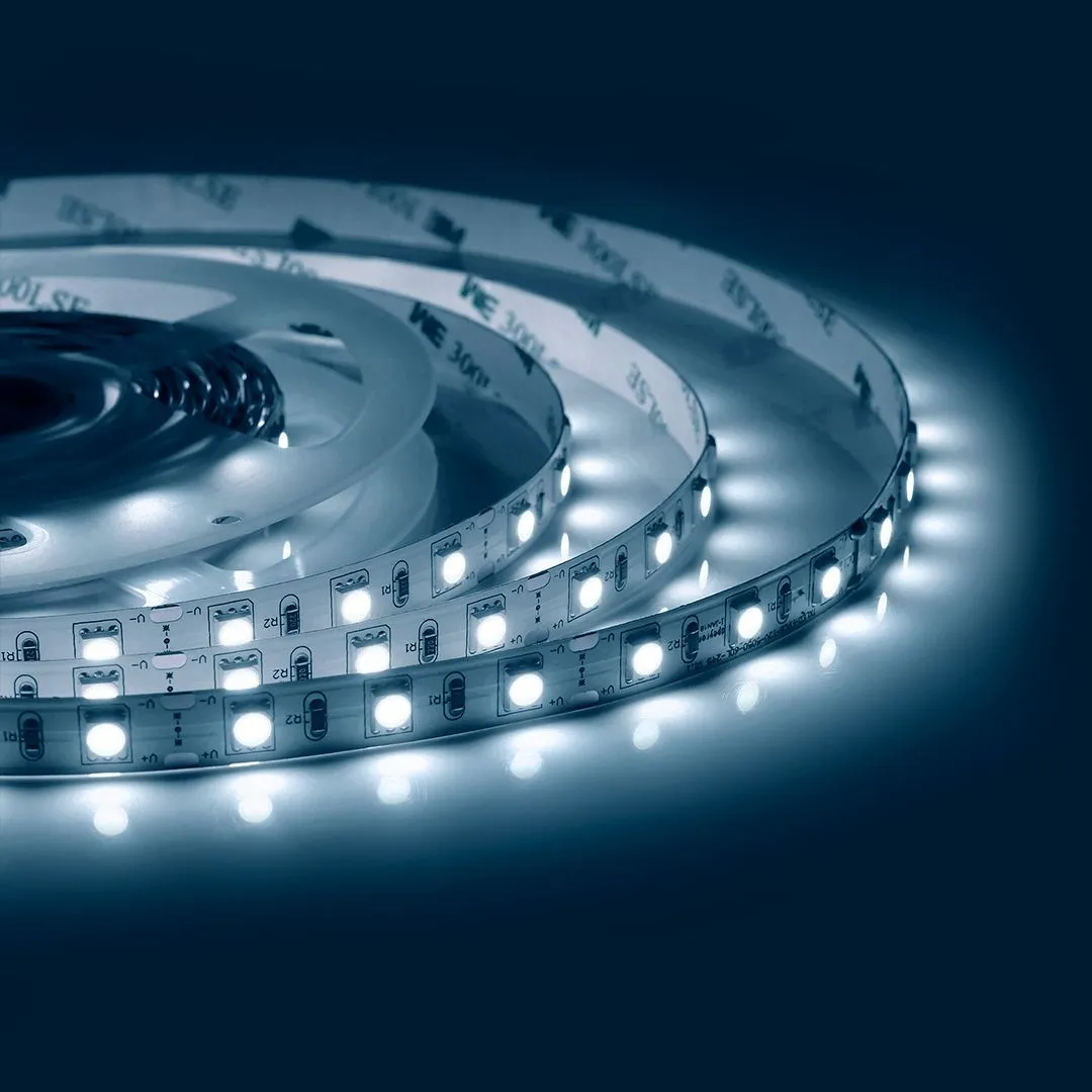 Лента светодиодная СТ smd5050 60д/м 12В 6500К IP20 5м Apeyron