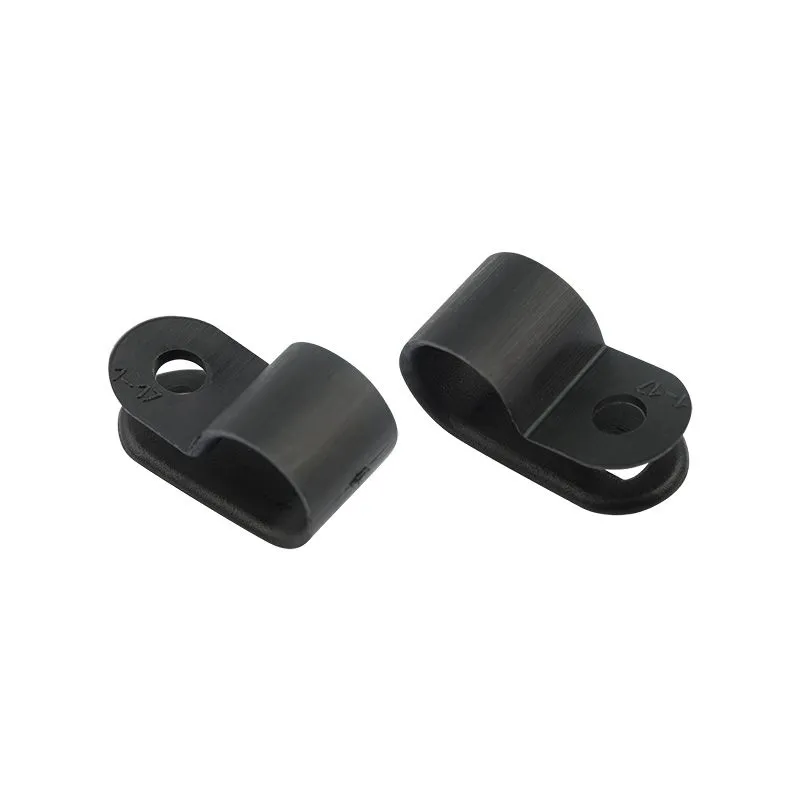 Скоба под винт 9мм, черная (50 шт/уп) REXANT