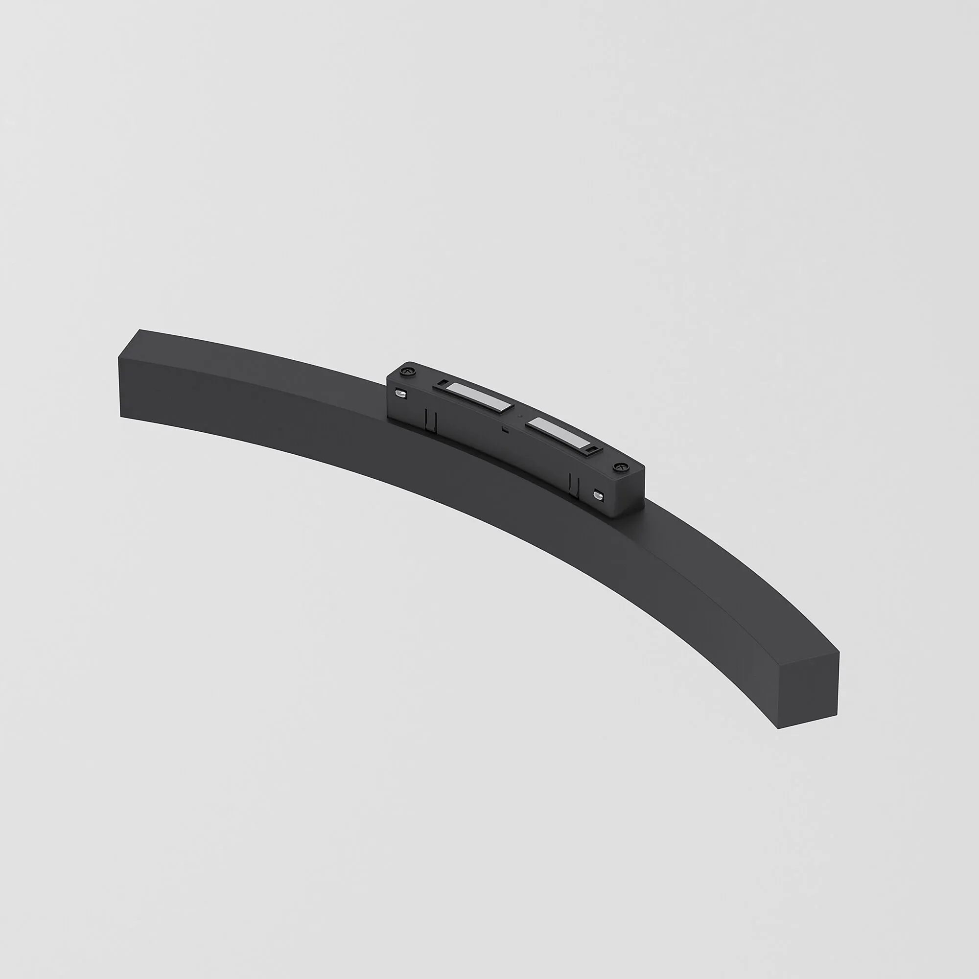 Slim Magnetic Трековый светильник для радиусного шинопровода 12W 4200K Intenso чёрный Ø800мм - Фото 2