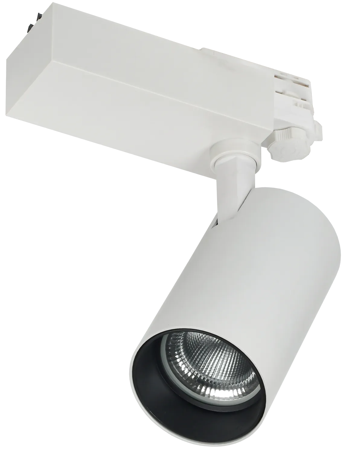 Светильник светодиодный трековый 302 PRO 30Вт 4000K трехфазный 36град белый IEK