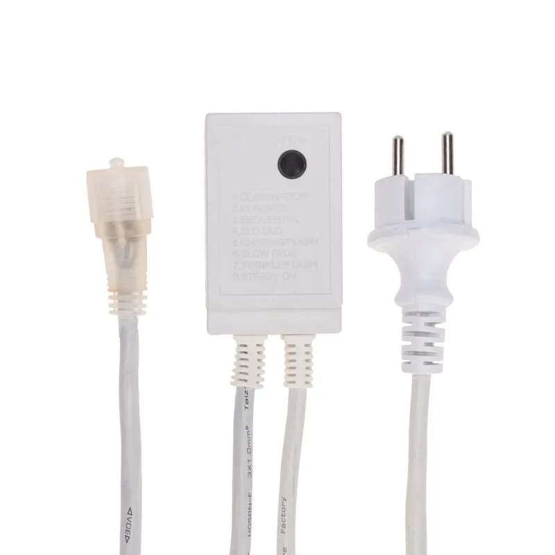 Контроллер для наборов трехжильного светодиодного дюралайта 6м и 14м, до 30м 123-031