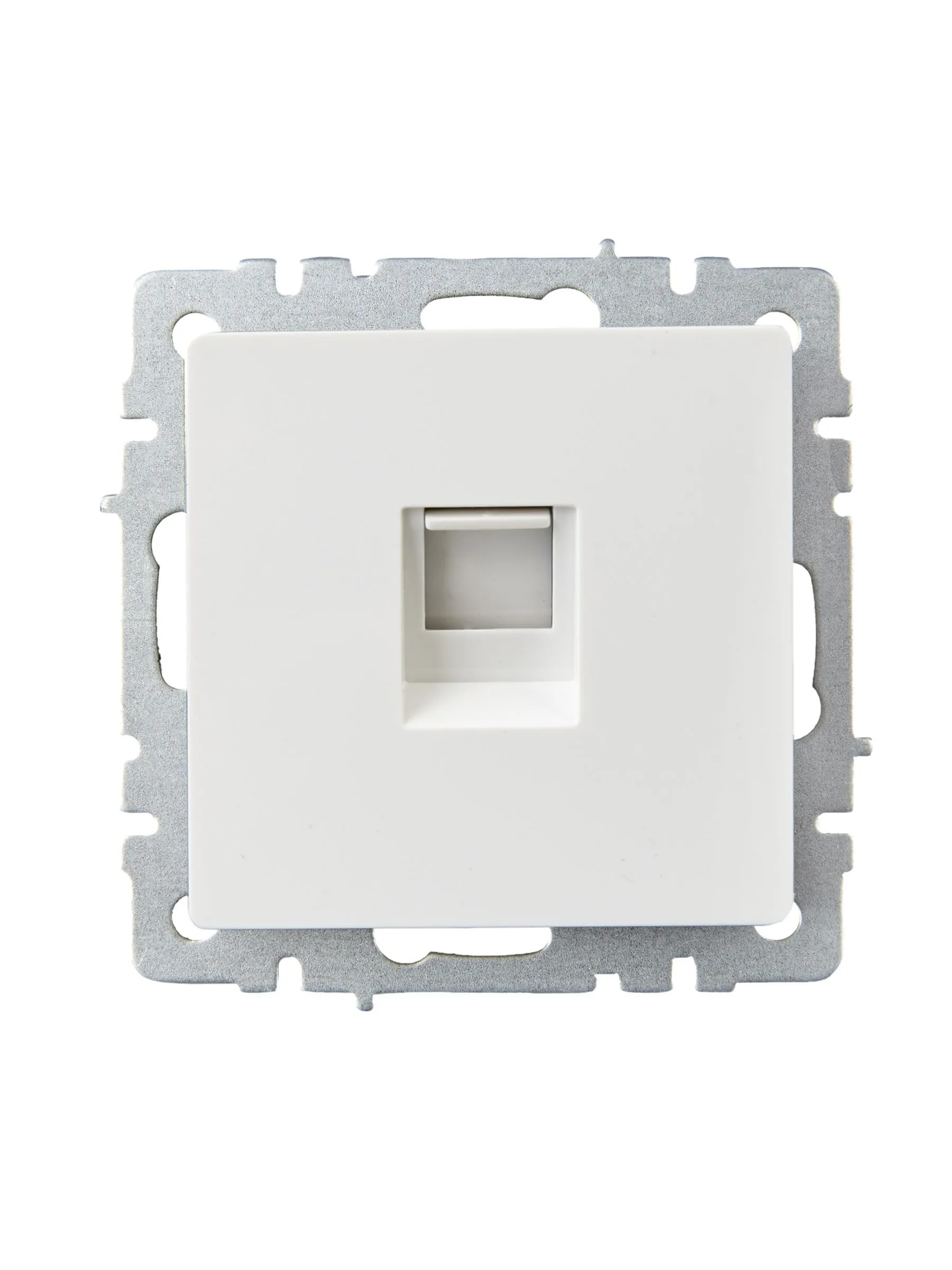 BRITE Розетка телефонная RJ11 РТ10-БрБ белый IEK - Фото 4