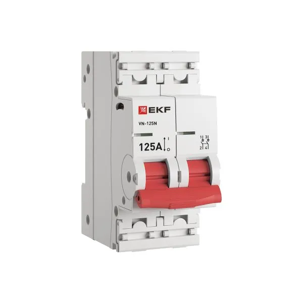 Выкл. нагрузки ВН-125N 2P 125А PROXIMA EKF S1252125