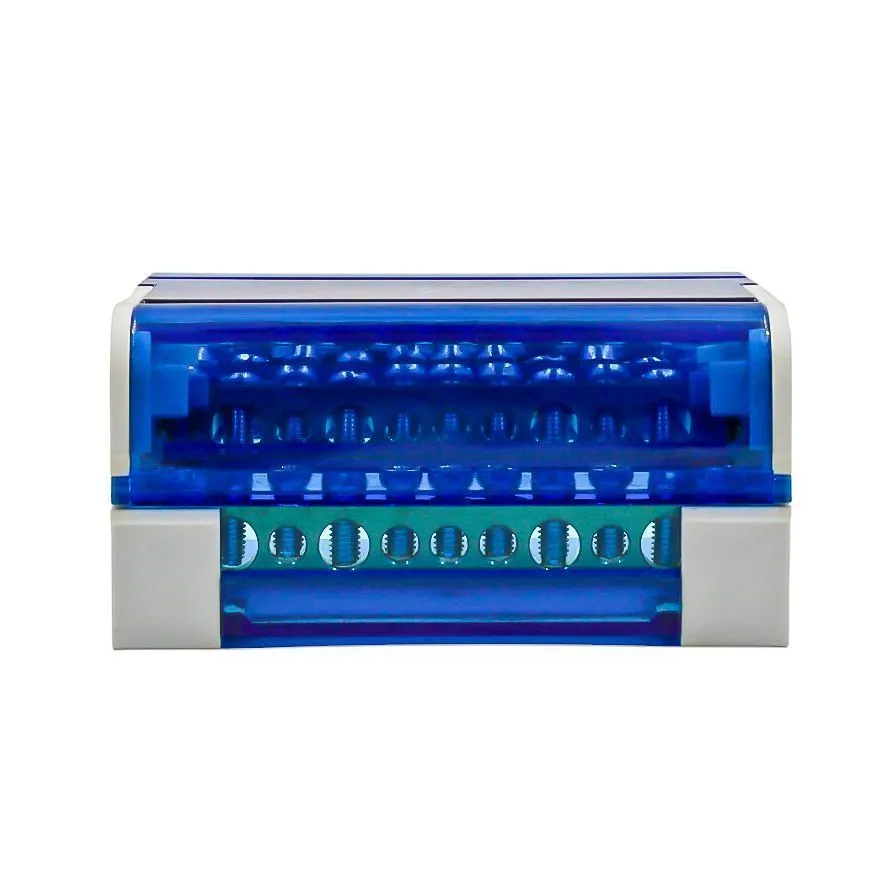 Шины на DIN-рейку в корпусе (кросс-модуль) 4х11 3L+PEN DEKRON - Фото 4