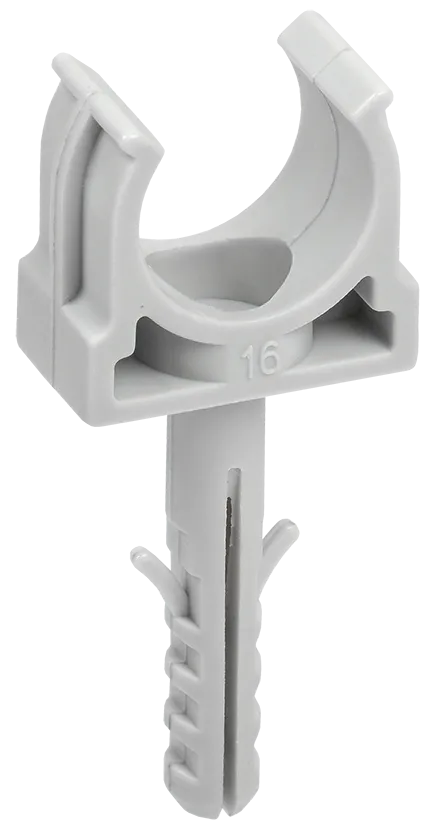 ELASTA Держатель с защелкой и дюбелем CT16 (без винта) IEK